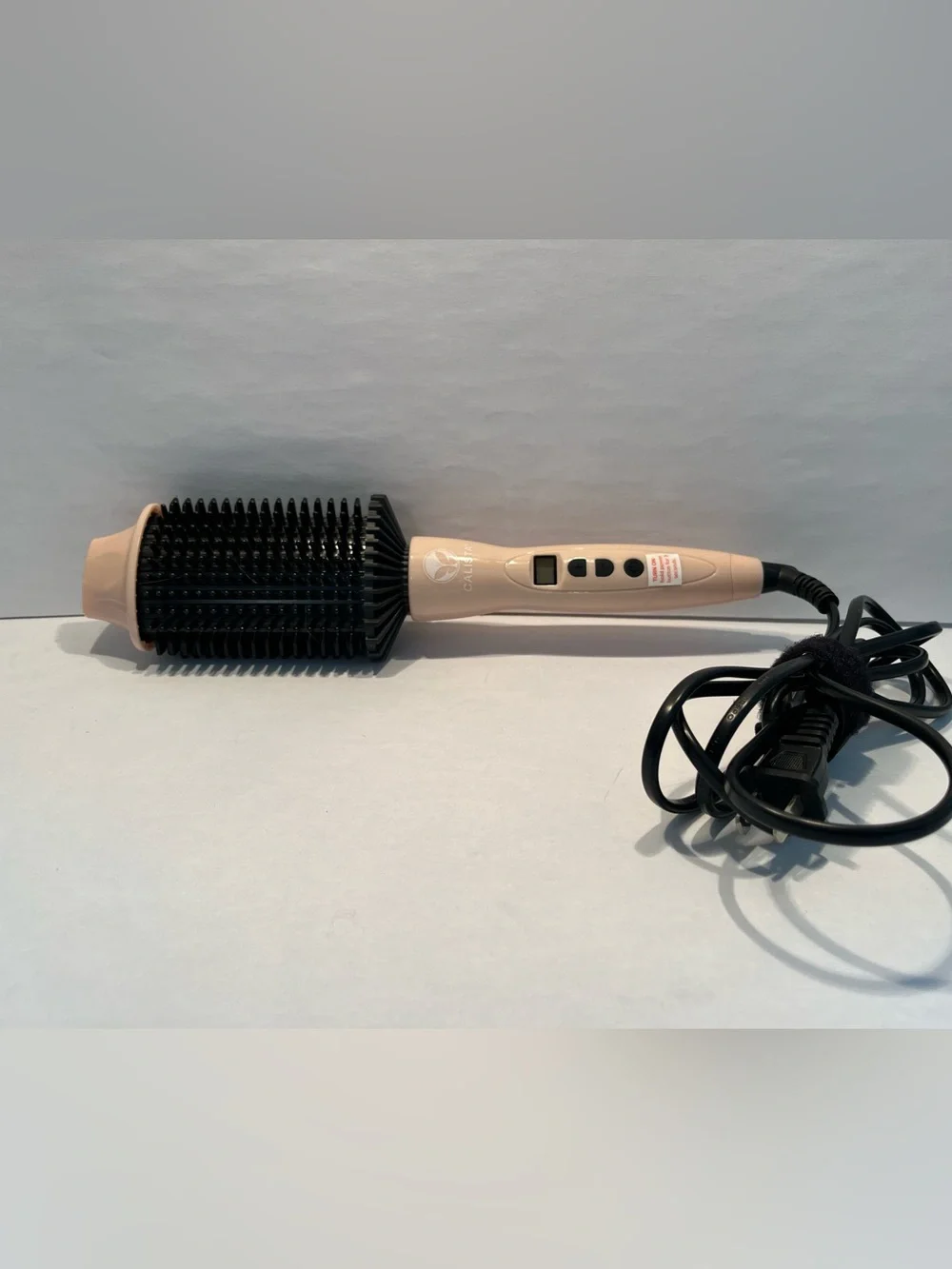 CALISTA Perfecter Oval Curling Hot Air Brush - Pink and Black 1”